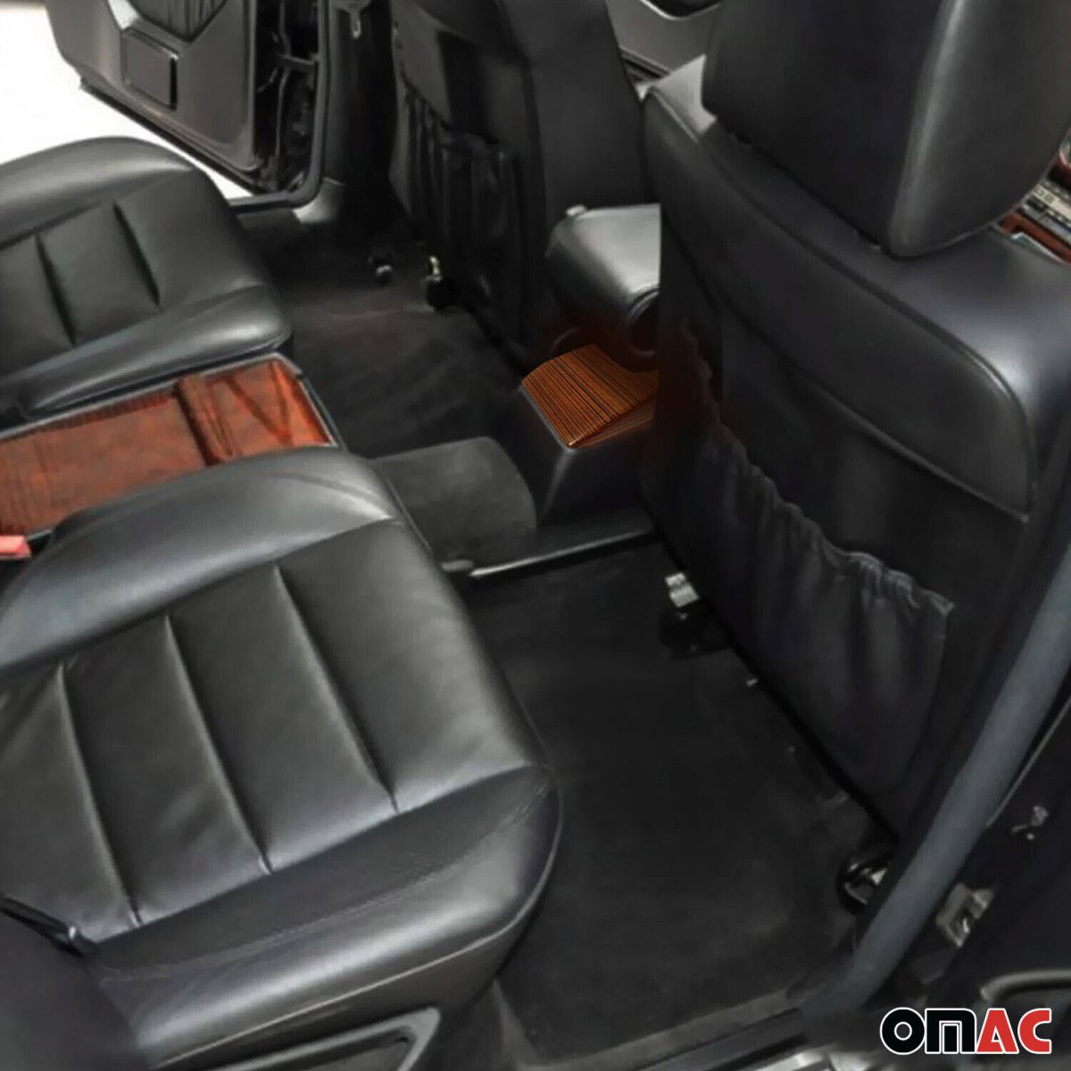 Mercedes W124 Cassette Box - Omac - Zebrano - '85-'89